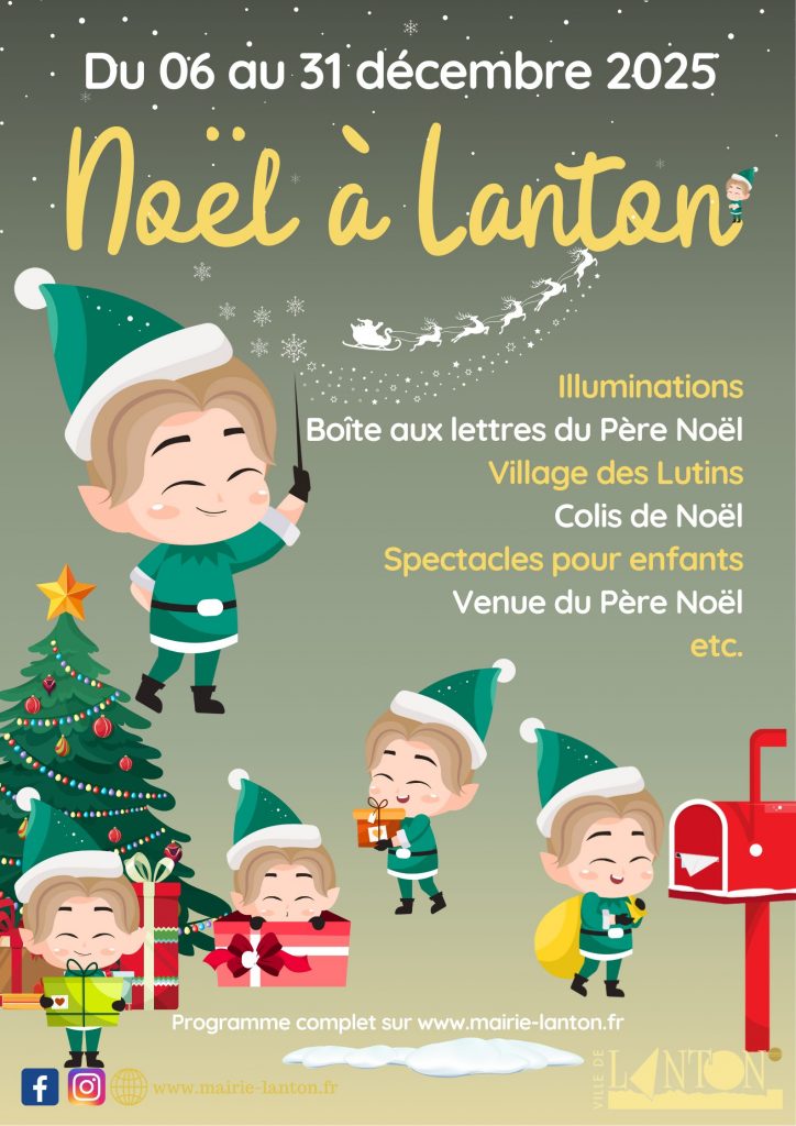 Cette année, Noël s’annonce particulièrement magique à Lanton !