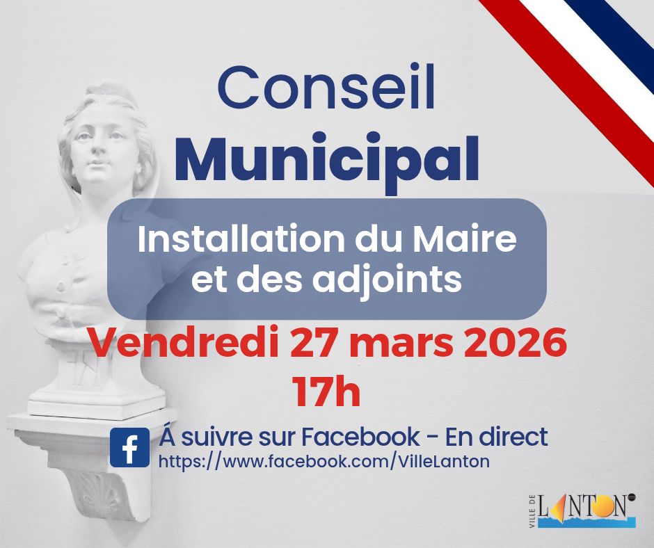 INSTALLATION DU CONSEIL MUNICIPAL LE 27/03/2026