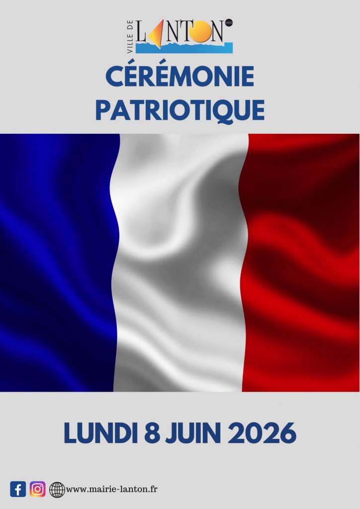 CÉRÉMONIE PATRIOTIQUE - JOURNÉE NATIONALE D'HOMMAGE AUX 